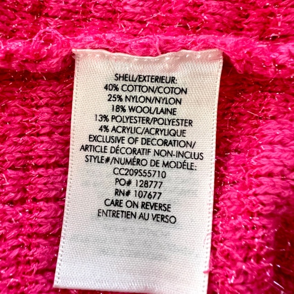 ALICE + OLIVIA Akira Embellished Cardigan in Pink - M - Picture 9 of 12